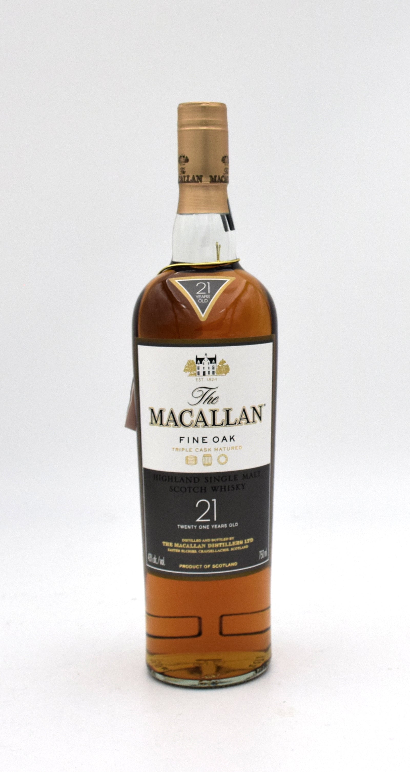 Macallan 21 Year Old Fine Oak Triple Cask Scotch Whisky (2000's