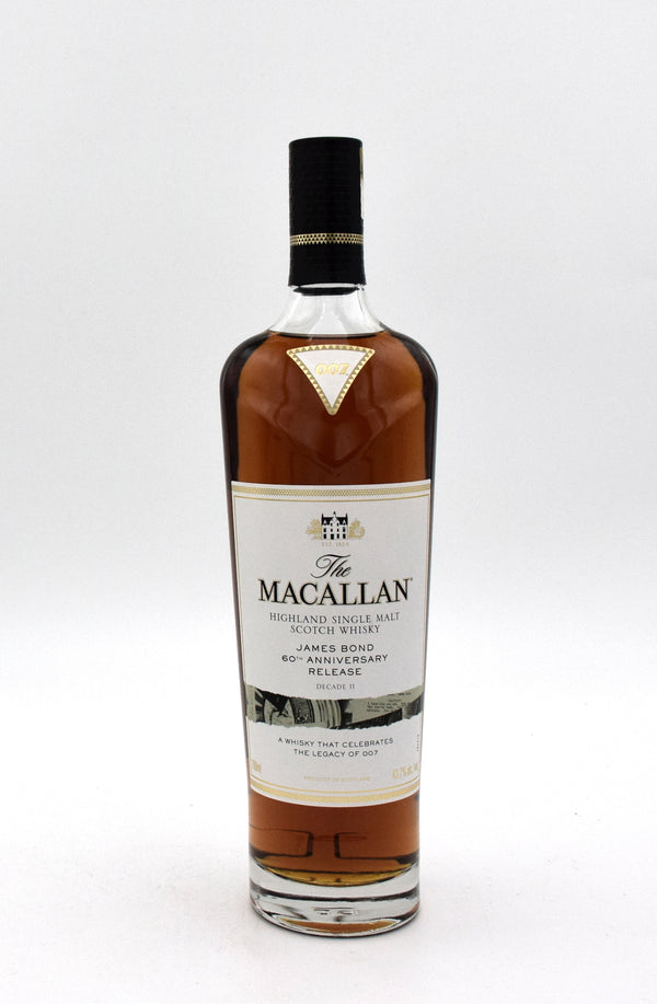 Macallan James Bond 60th Anniversary Decade II Edition Scotch Whisky