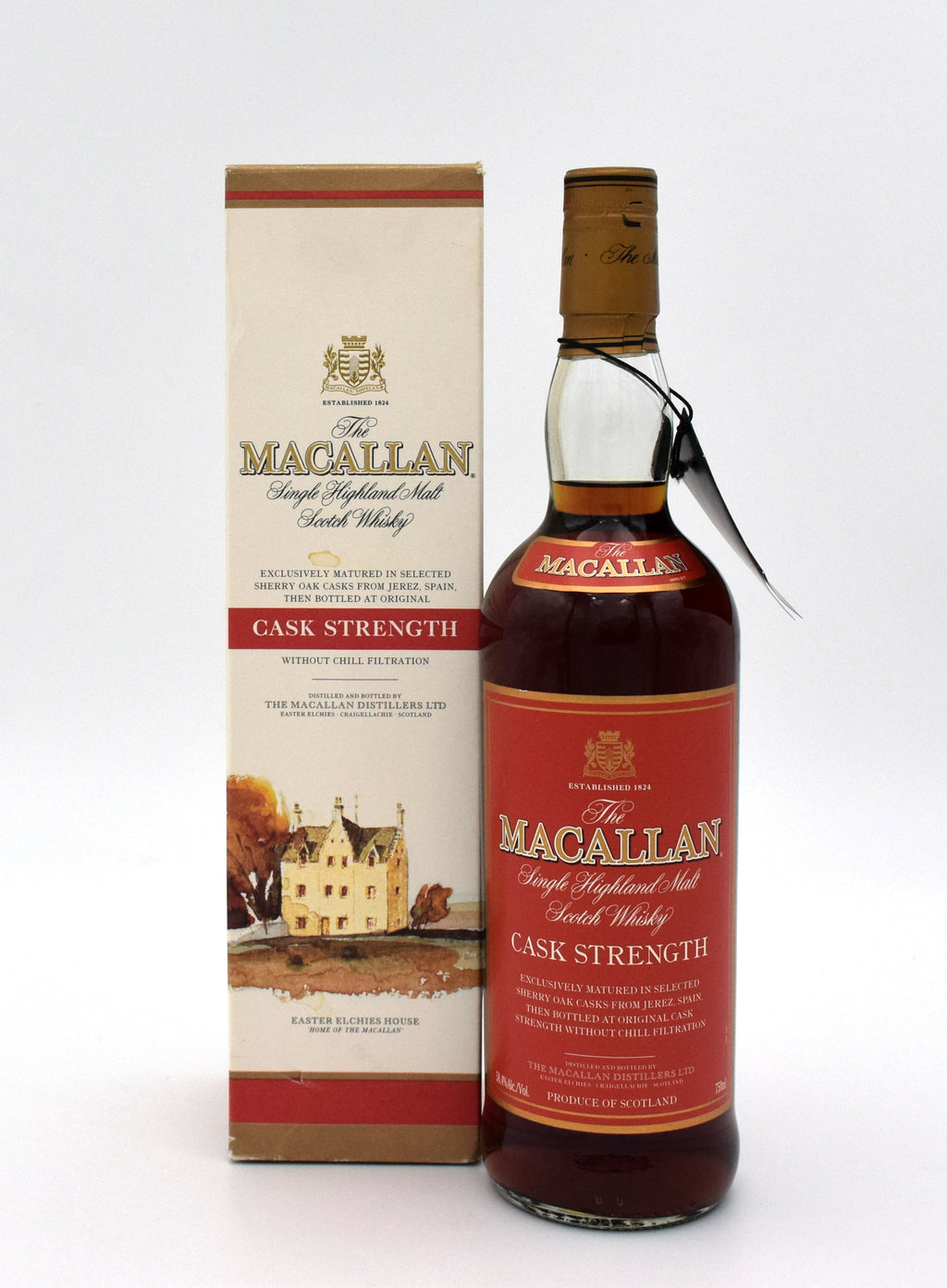 MacallanCaskStrengthScotchWhis
