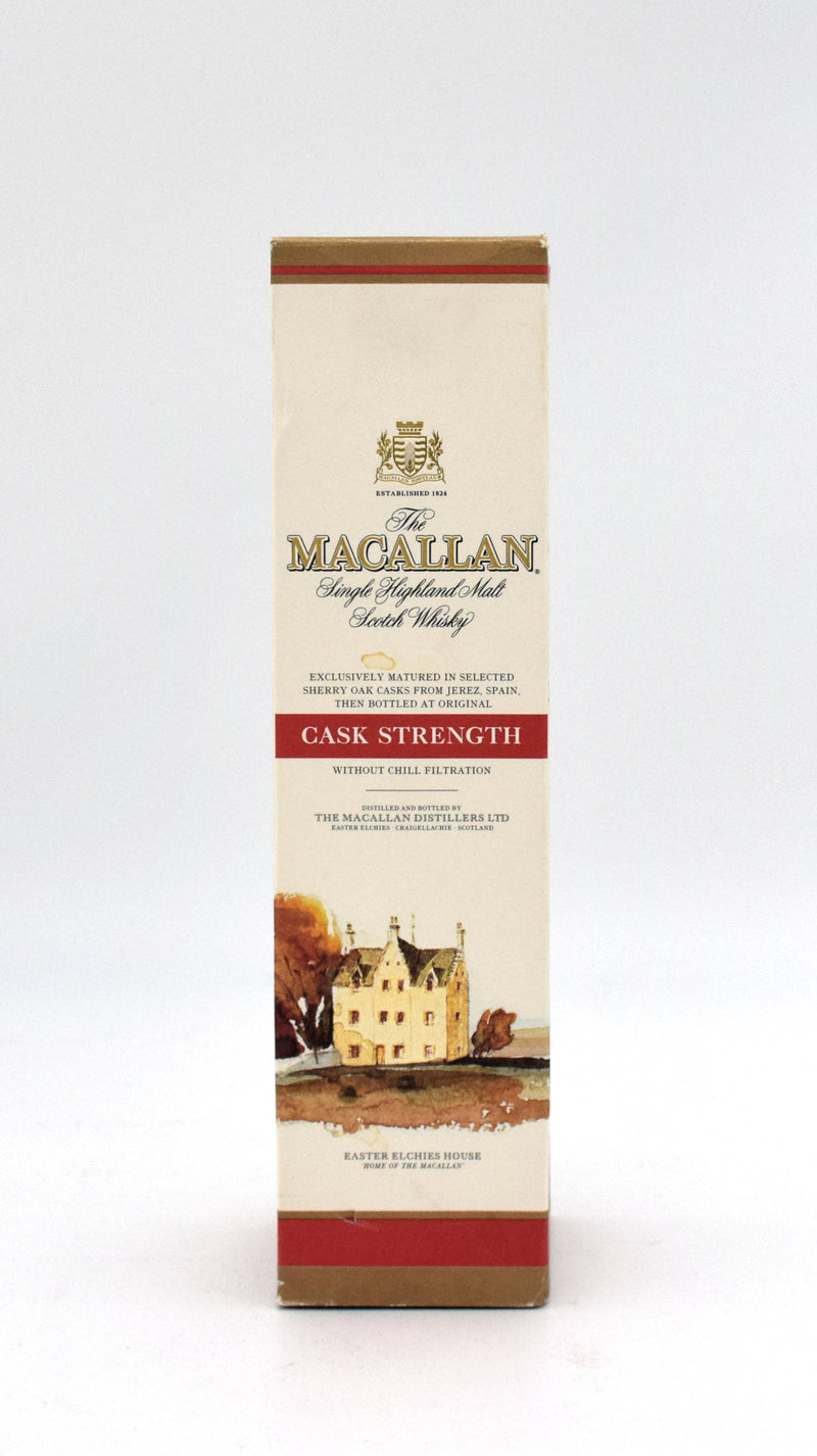 Macallan Cask Strength Scotch Whisky (Red Label)