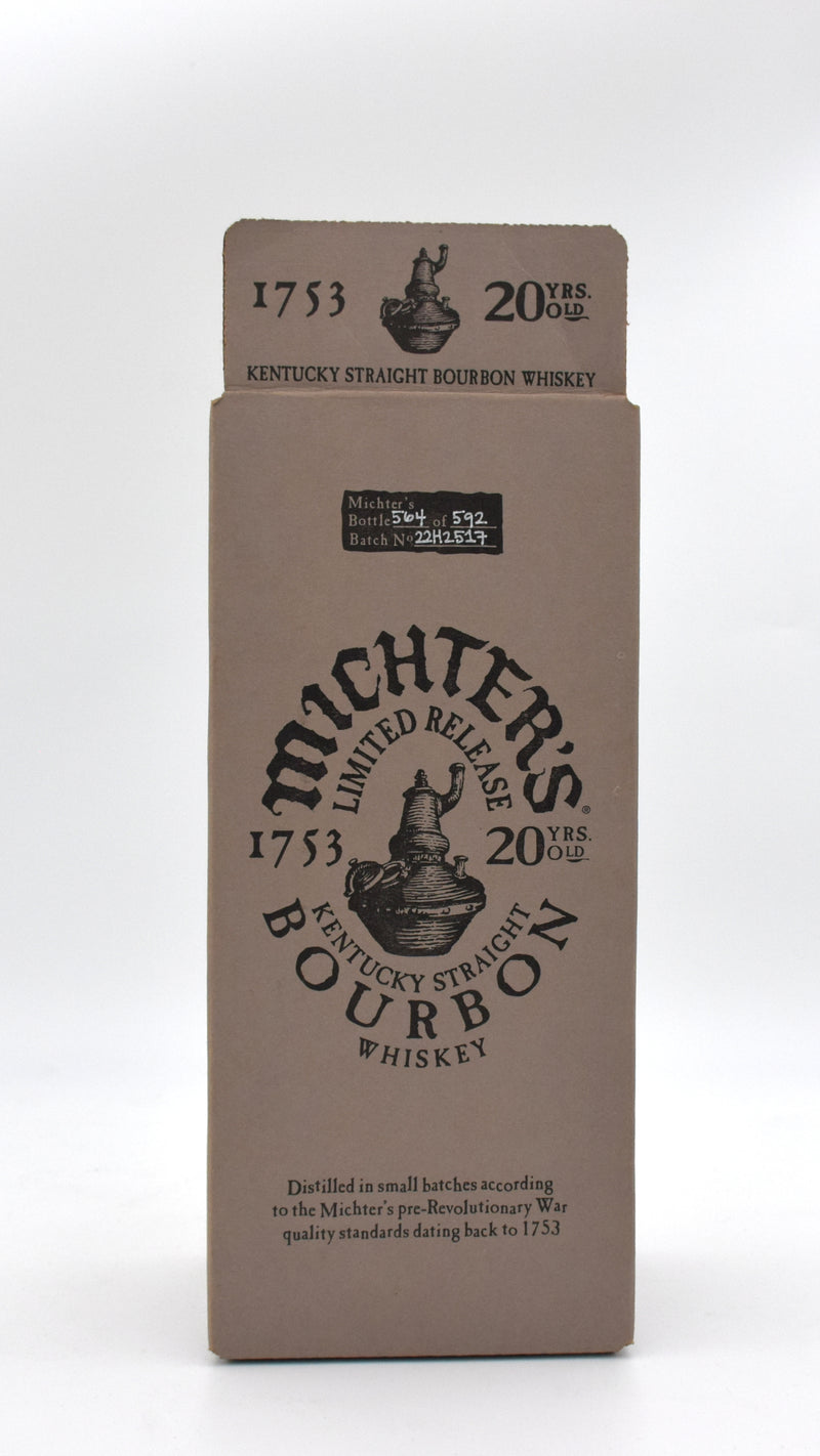 Michter's 20 Year Bourbon (2022 Release)