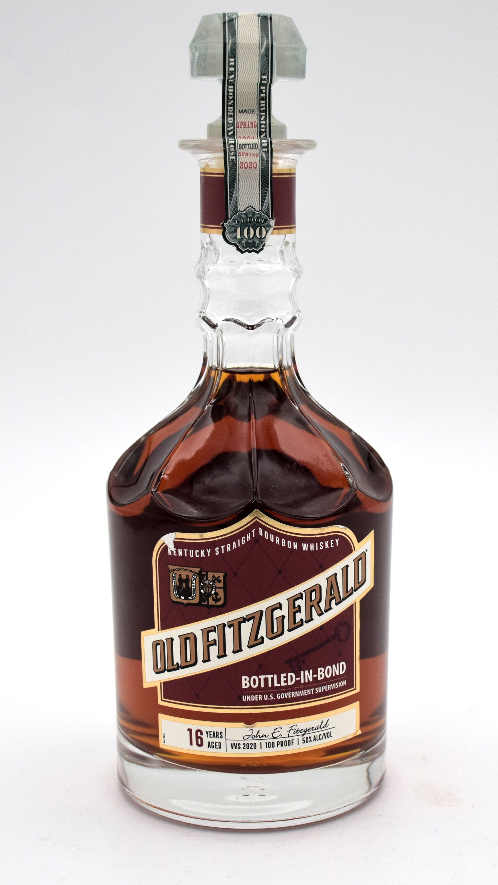 Old Fitzgerald 'Bottled In Bond' 16 Year Old Bourbon (2020 Release