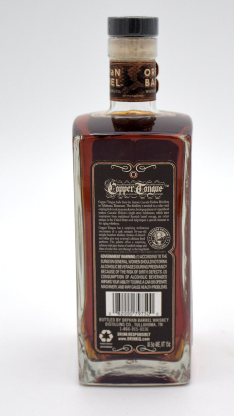 Orphan Barrel Copper Tongue 16 Year Bourbon