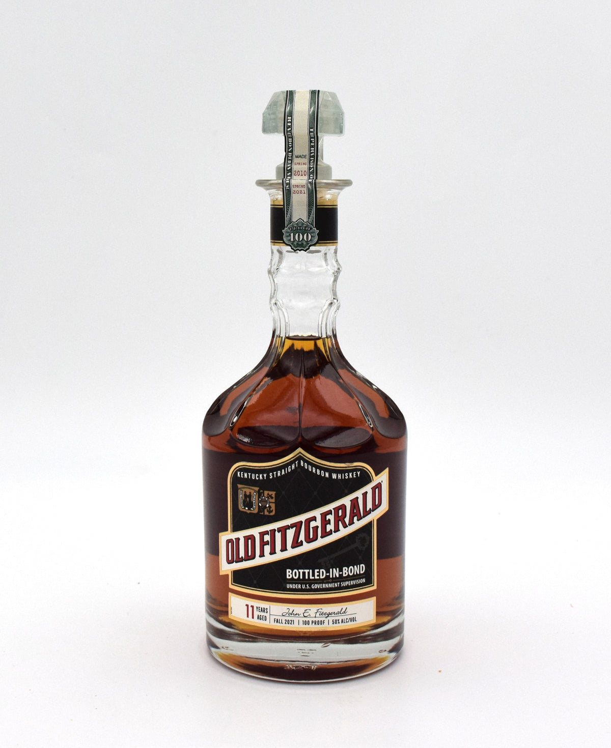 Old Fitzgerald ボトルインボンド　バーボンウイスキー 古酒　終売 Old Fitzgerald ボトルインボンド バーボンウイスキー 古酒 終売