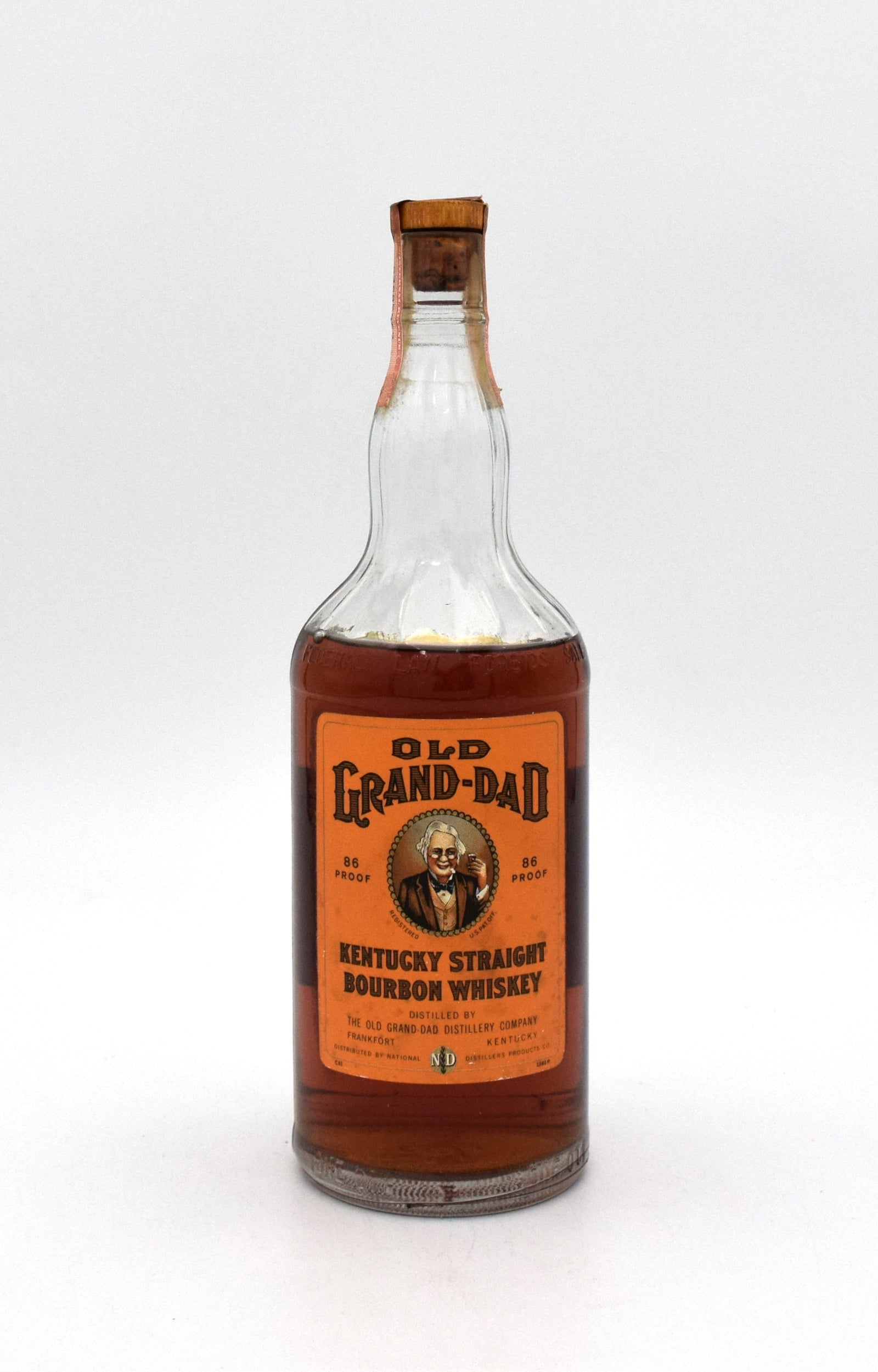 Old Grand Dad 86 Proof Kentucky Straight Bourbon (1961 Vintage