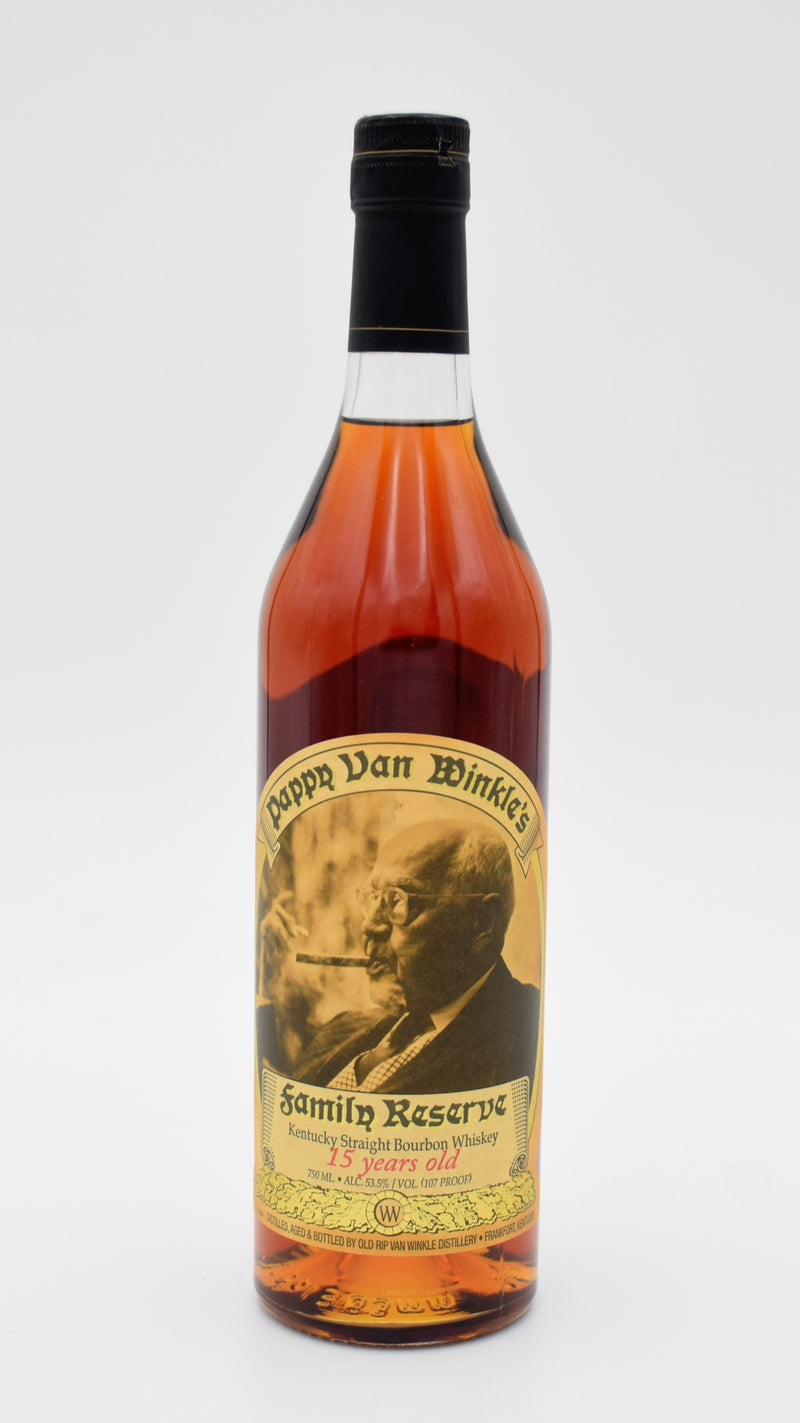 Pappy Van Winkle 15 Year Old Bourbon