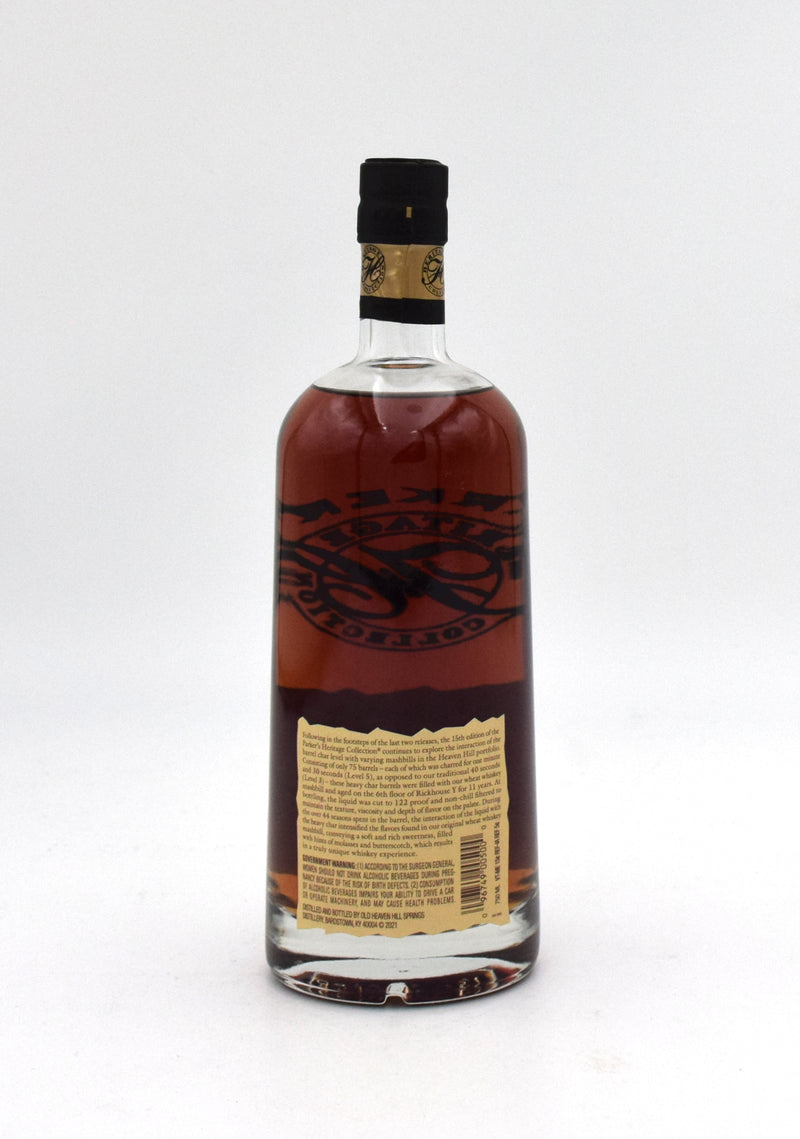 Parker's Heritage Collection 15th Edition 'Heavy Char 11 Year' Whiskey