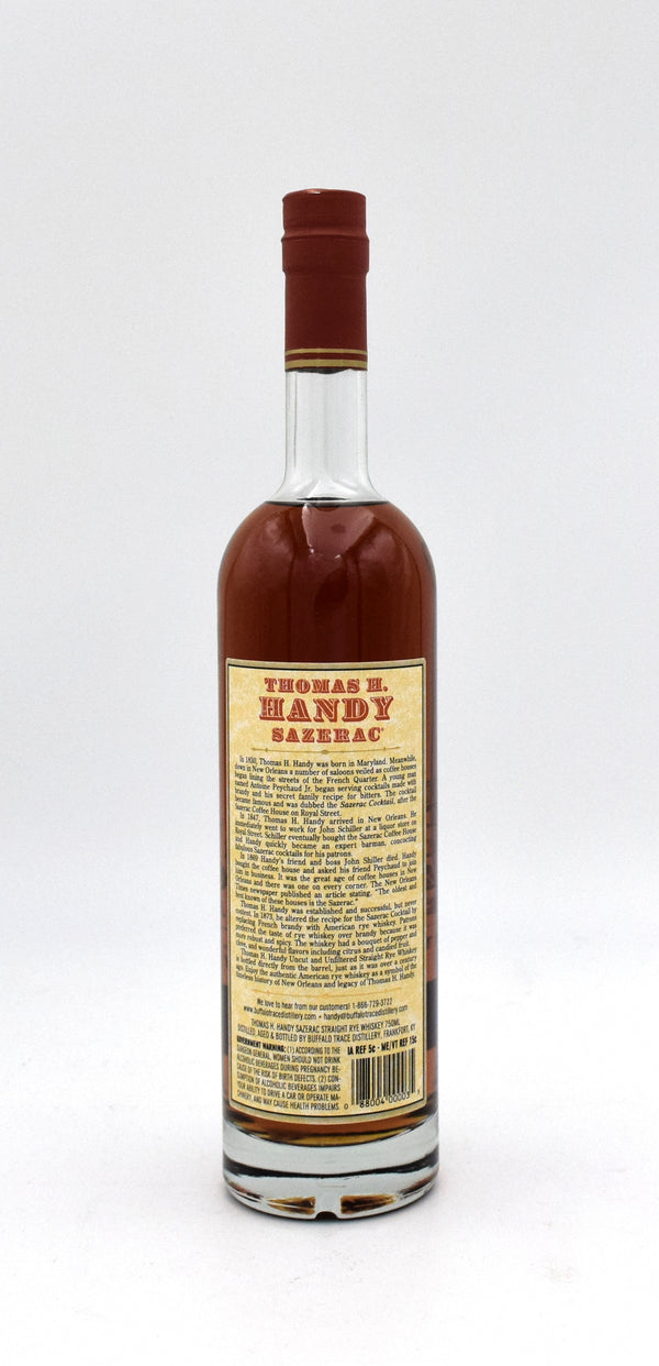 Thomas H Handy Rye Whiskey (2021 Release)