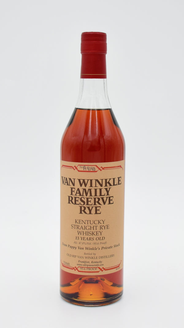 Van Winkle Family Reserve Rye (2009 release)