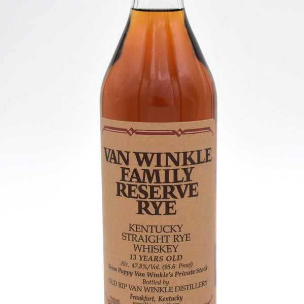 Pappy Van Winkle Family Reserve 13 Year Rye – FineLiquors