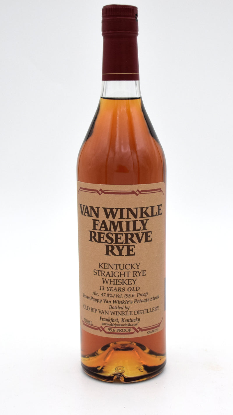 Van Winkle Family Reserve Rye (2022 release)