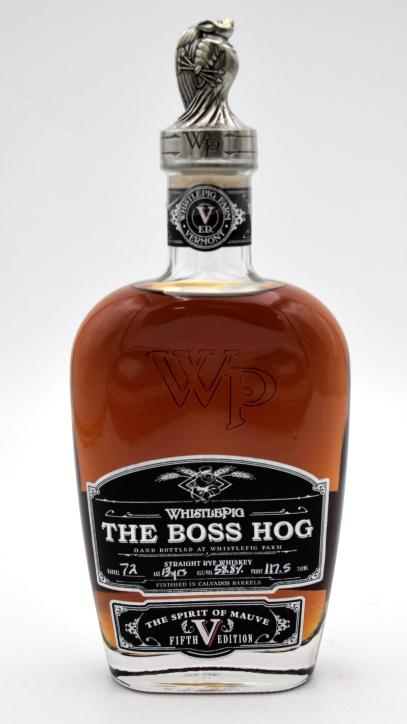 WhistlePig The Boss Hog 5th Edition 'The Spirit of Mauve' Rye Whiskey
