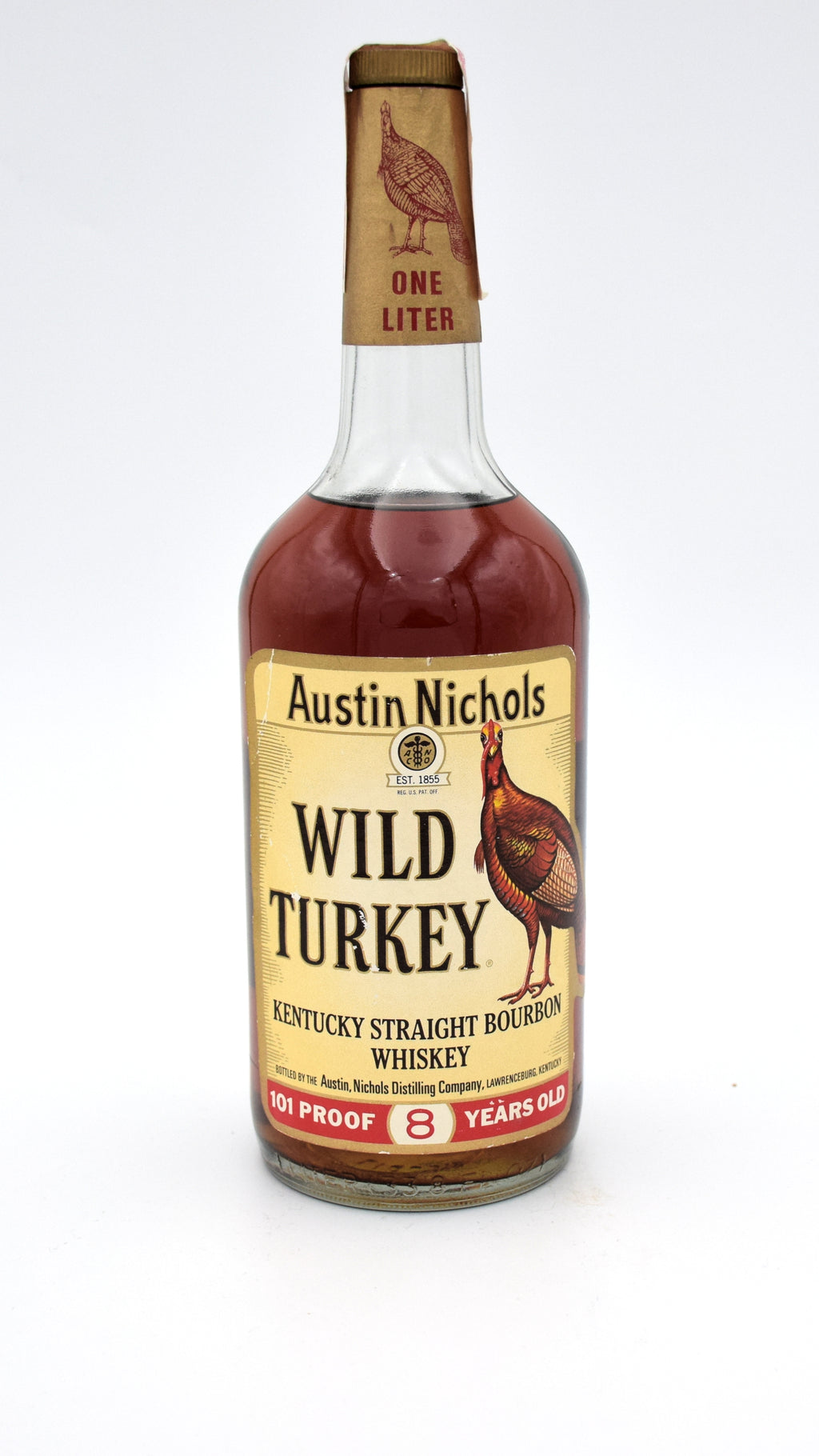 偉大な Turkey Wild 101 1L Vinatge) (1979 Bourbon Old Year 8 Proof ウイスキー