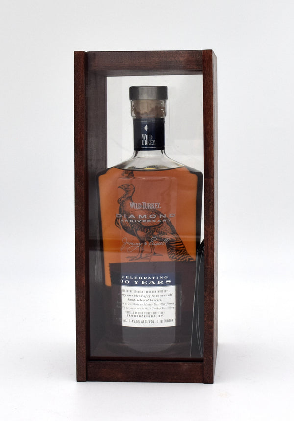Wild Turkey 'Diamond Anniversary' Kentucky Straight Bourbon Whiskey