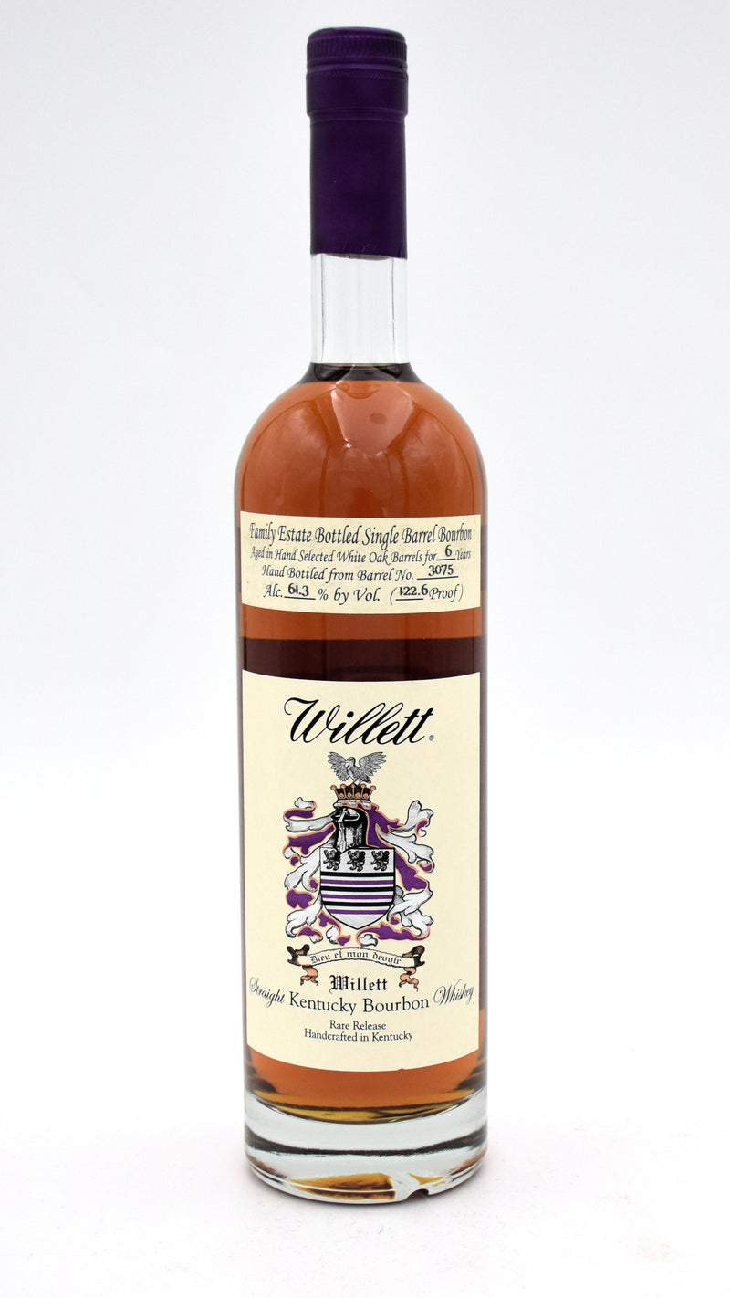 Willett Family Estate 6 Year Bourbon Barrel Number 3075 (Pacific Edge)