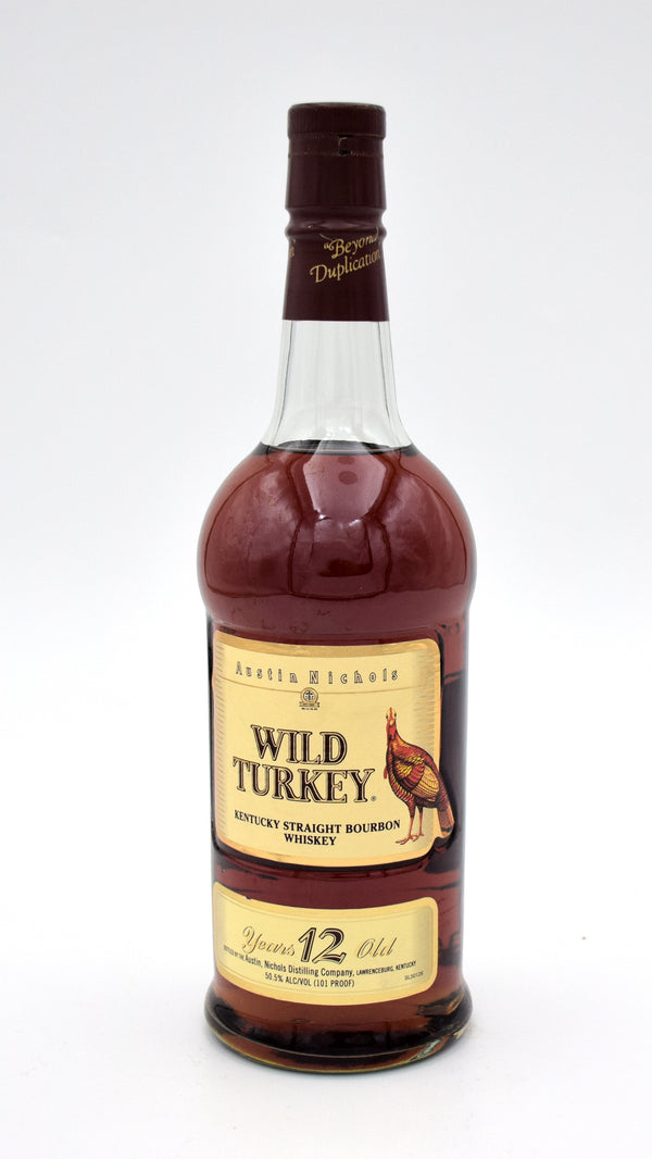 Wild Turkey 101 proof 12 Year Old Bourbon “Split Label”