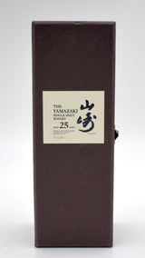 Yamazaki 25 Year Old Whiskey